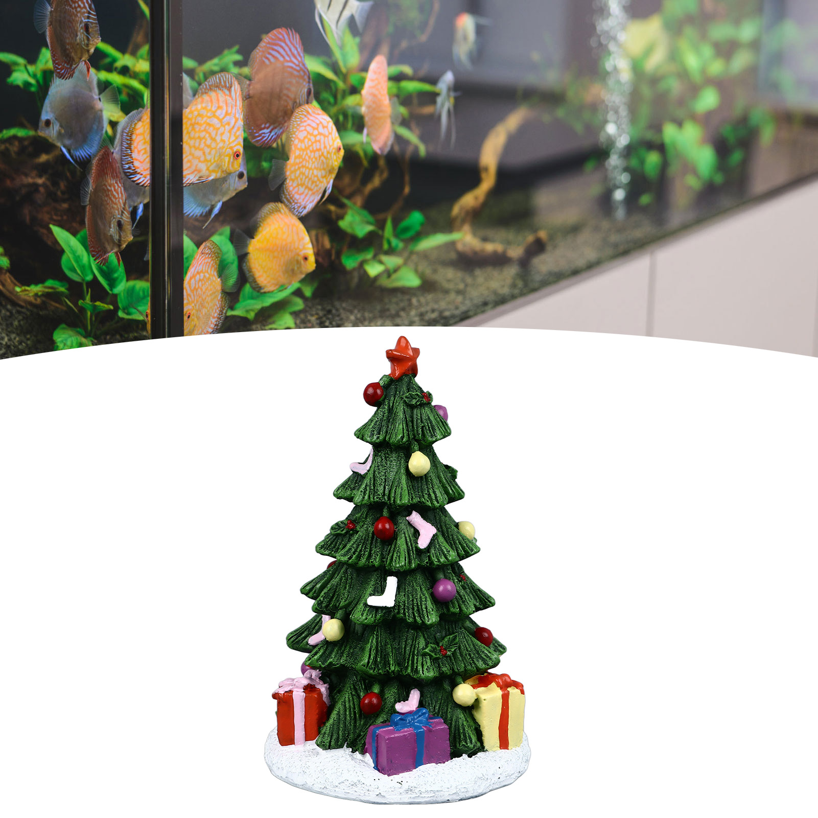 Aquarium Fish Names - ZK20 Christmas Fish Tank Ornament Exquisite