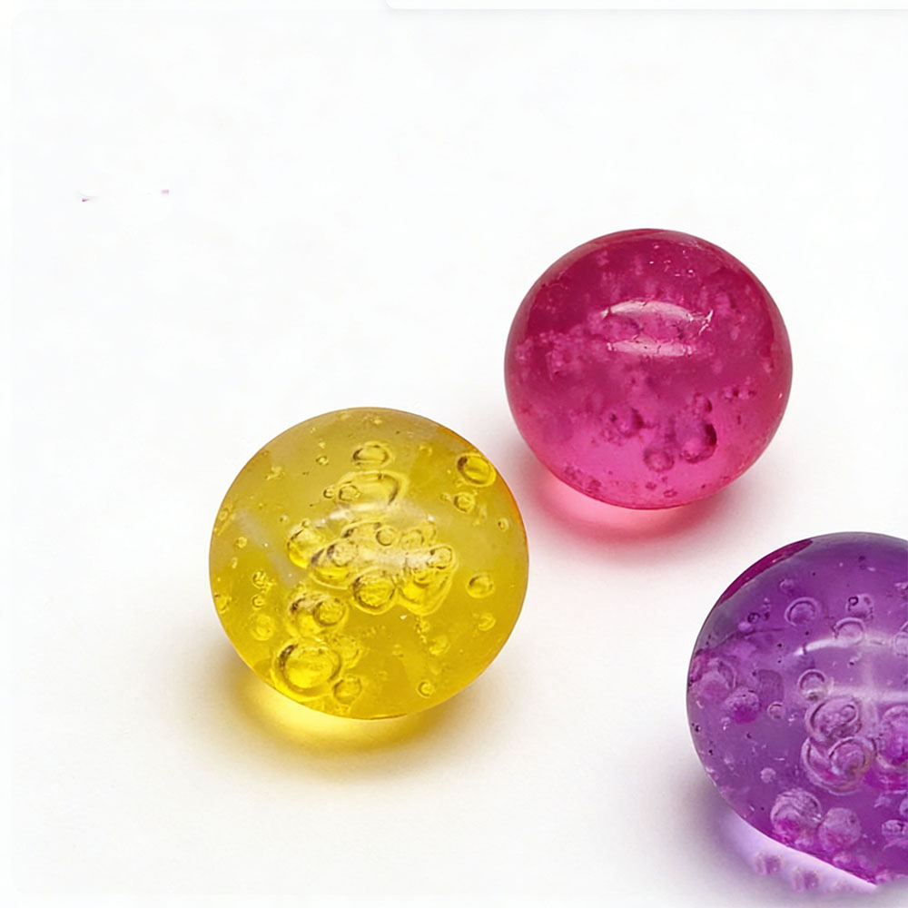 Aquarium Fish Game - 1-8Pcs Diameter 40mm Colored Glass Ball
