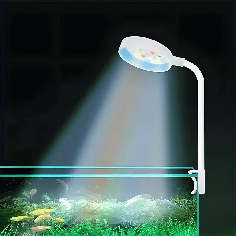 Aquarium Fish Light - Aquarium Light With Adapter LED Clip