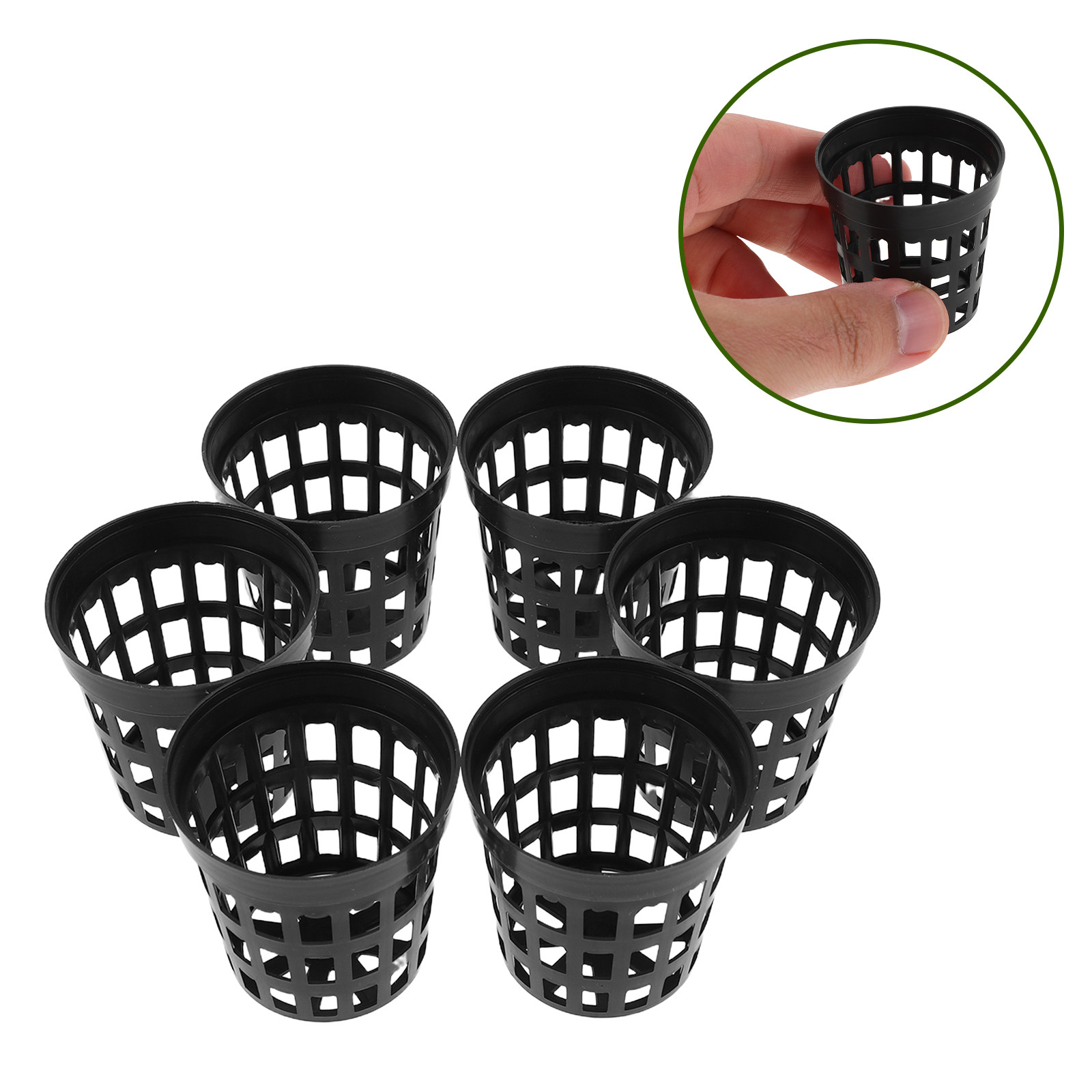Aquarium Fish In - 40Pcs Aquarium Plant Holder Plastic Mesh