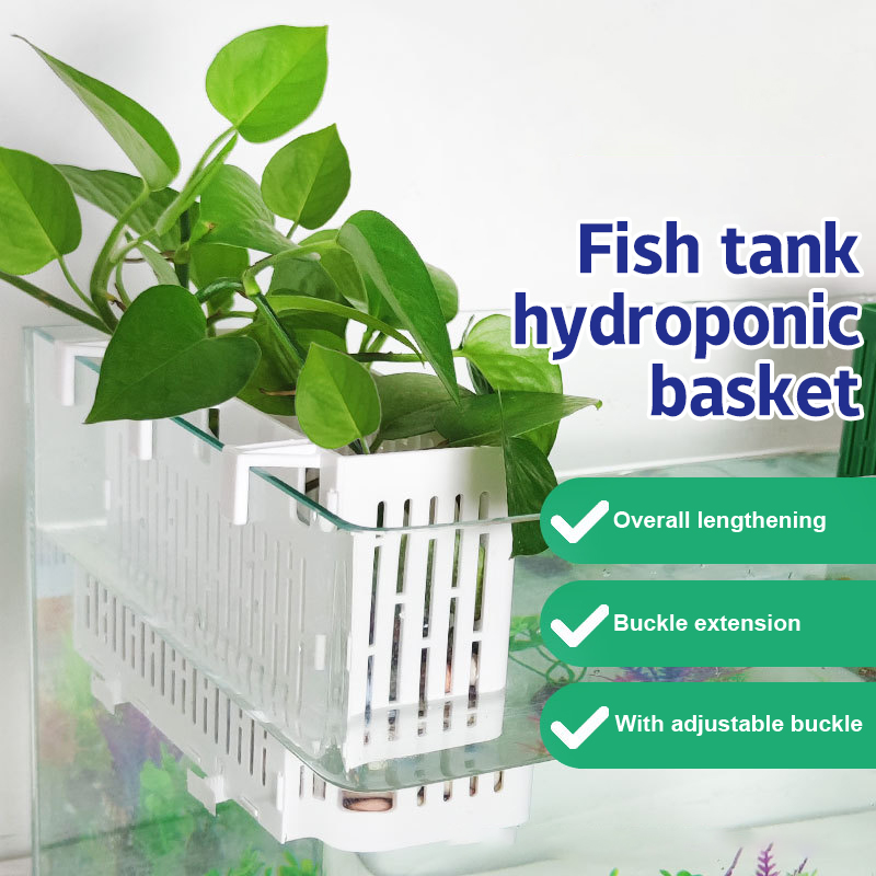 Aquarium Fish Farm - 【F】Fish Tank Hanging Planter Aquatic Plant