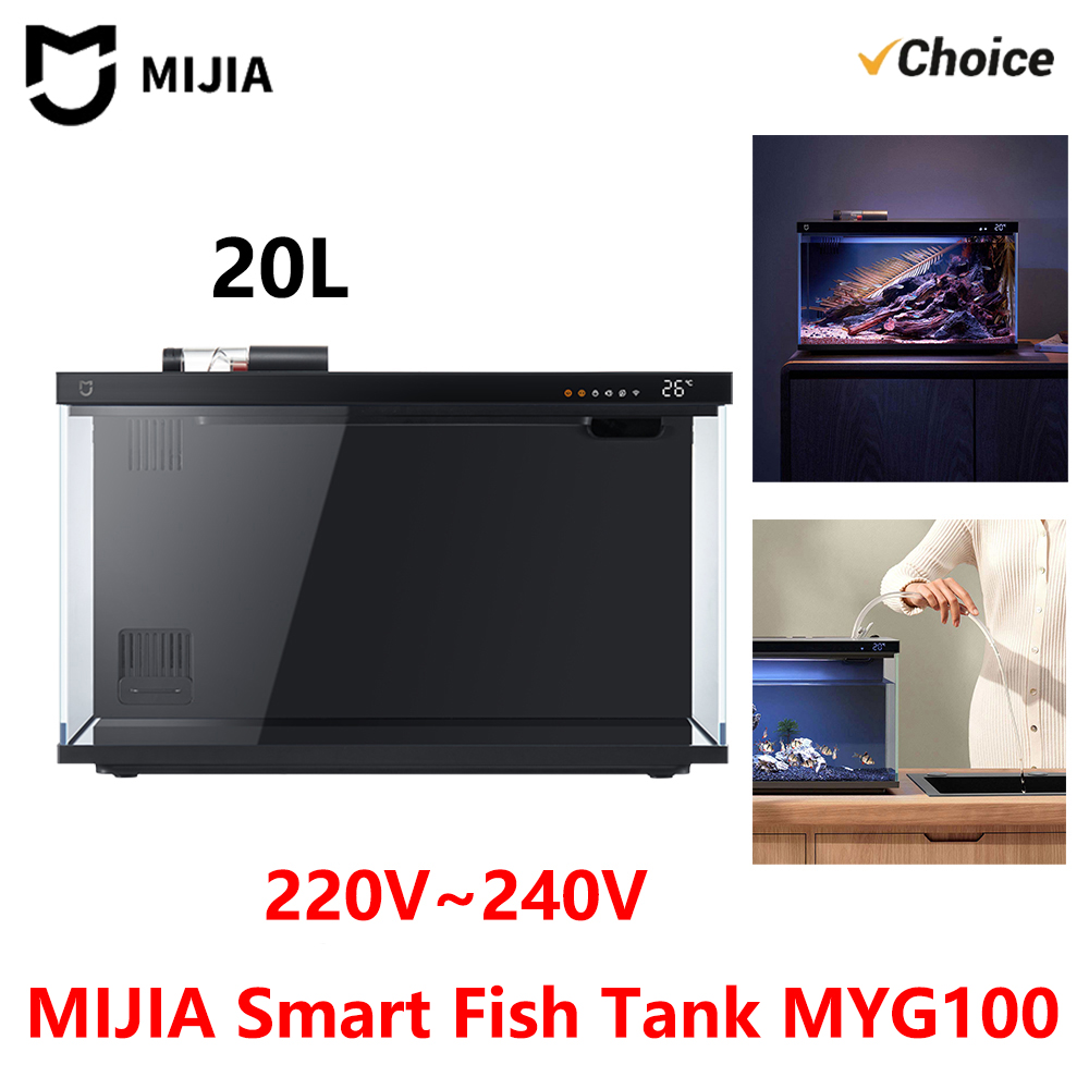 NEW MIJIA Smart Fish Tank Work - огляд і ціна Aquarium Fish Light