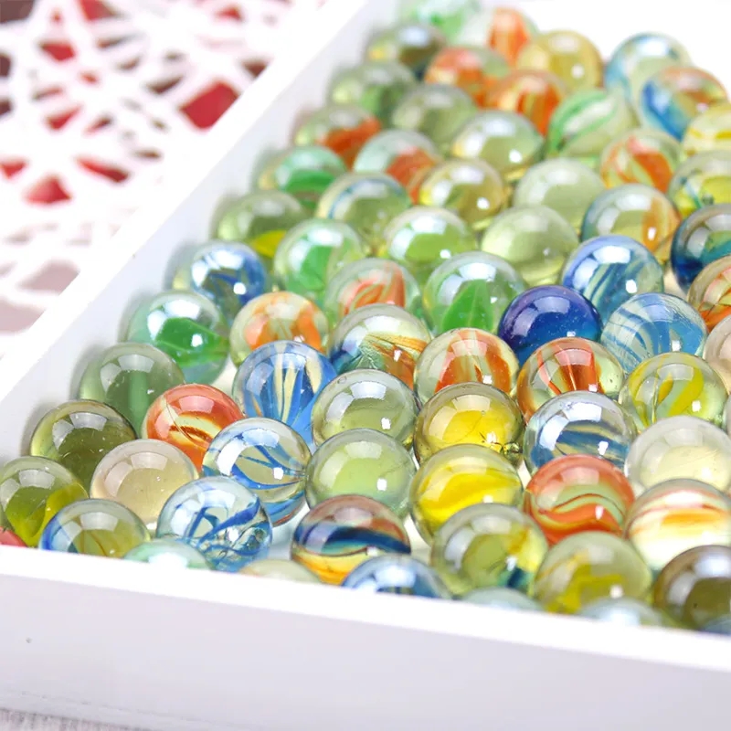 10/50PCS 25/14mm Colorful Glas - огляд і ціна Aquarium Fish Game