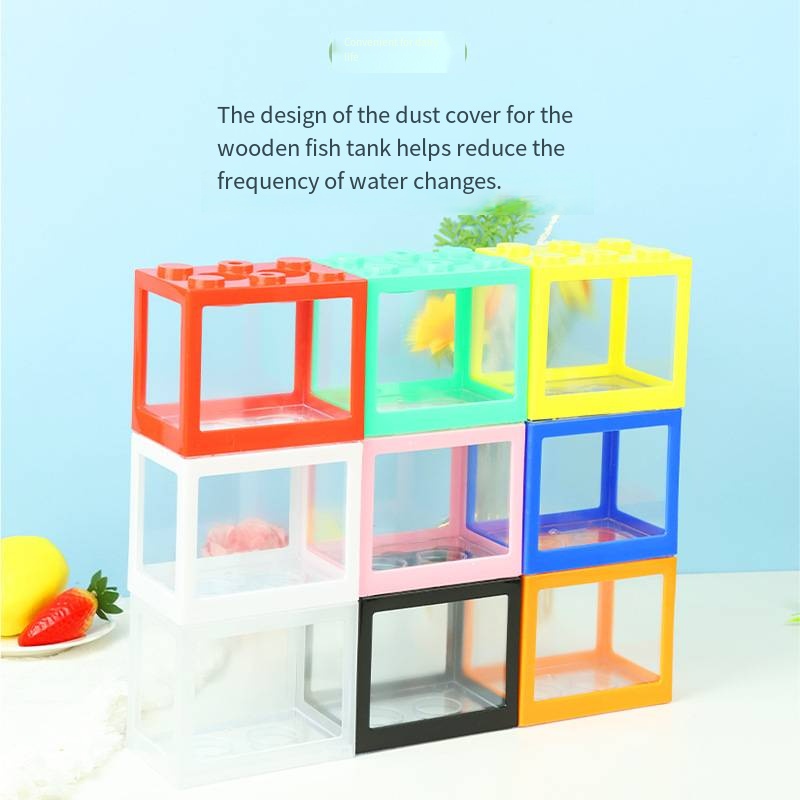 Novelty Block‑Shaped Mini Aqua - огляд і ціна Aquarium Fish Names