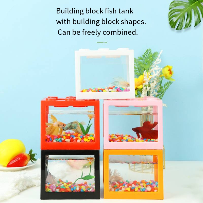 Novelty Block‑Shaped Mini Aqua - огляд і ціна Aquarium Fish Names