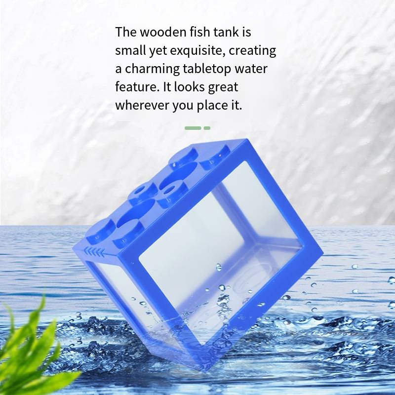 Novelty Block‑Shaped Mini Aqua - огляд і ціна Aquarium Fish Names