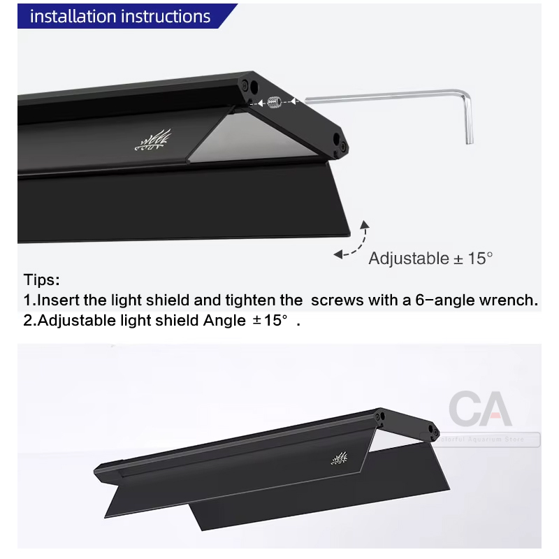 WEEK AQUA Aquarium Lamp Access - огляд і ціна Aquarium Fish Light