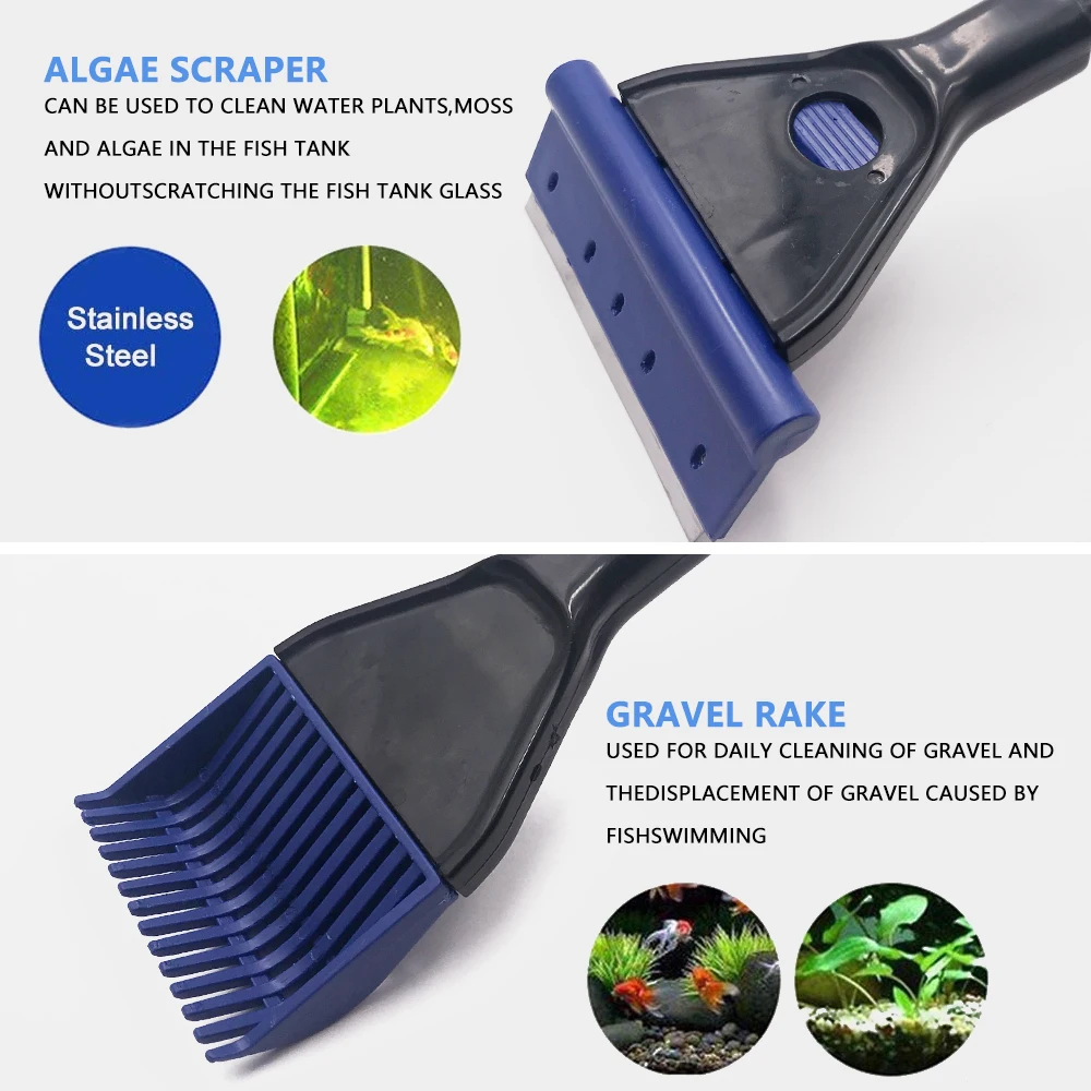 EW Fish Tank Glass Cleaning Br - огляд і ціна Algae Scraper Blade