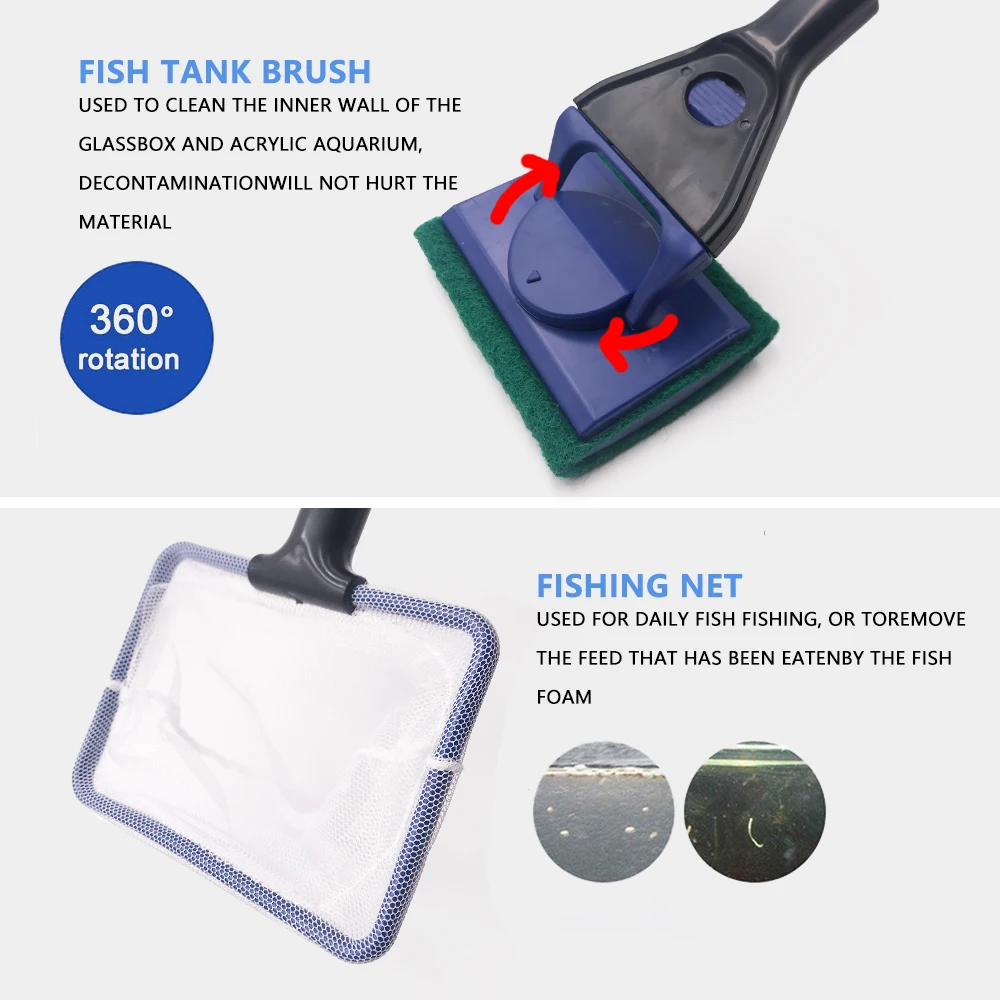 EW Fish Tank Glass Cleaning Br - огляд і ціна Algae Scraper Blade