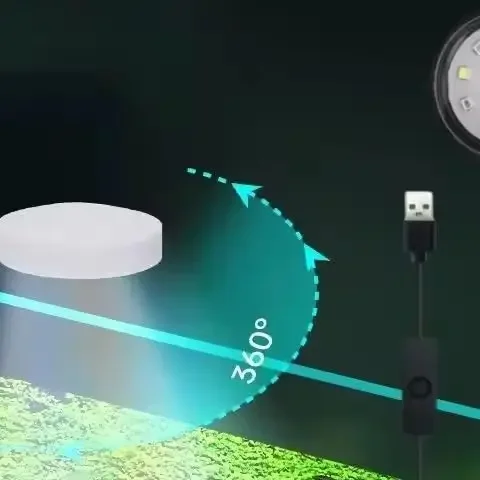 Aquarium Light With Adapter LE - огляд і ціна Aquarium Fish Light