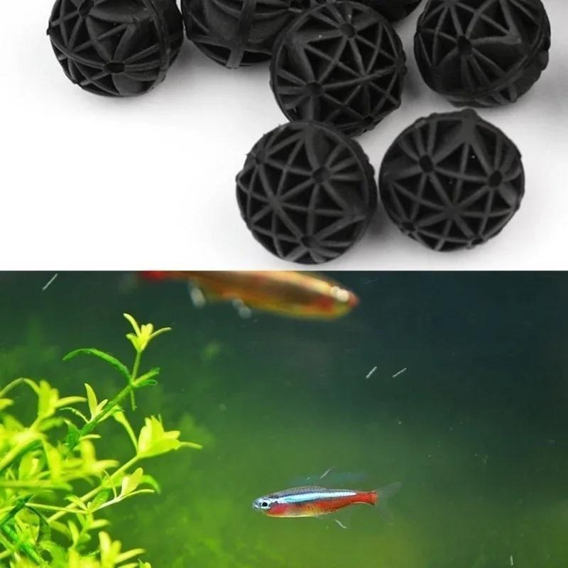 50Pcs 16mm Aquarium Bio Filter - огляд і ціна Aquarium Fish Farm