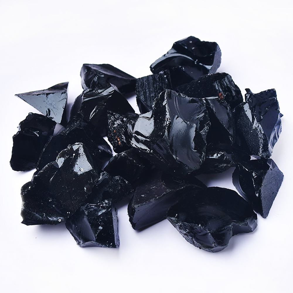 Natural Black Obsidian Raw Sto - огляд і ціна Aquarium Fish Names