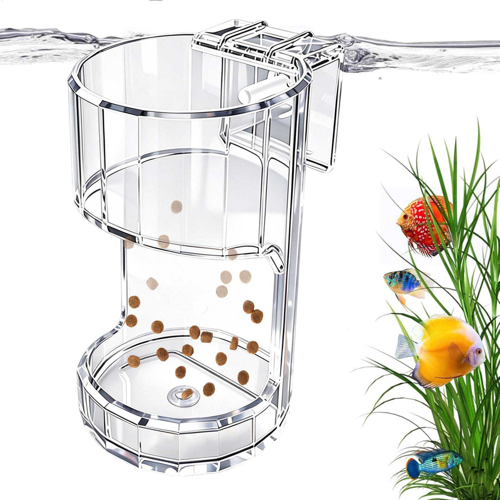 Aquarium Feeding Dish Transpar - огляд і ціна Aquarium Fish Price