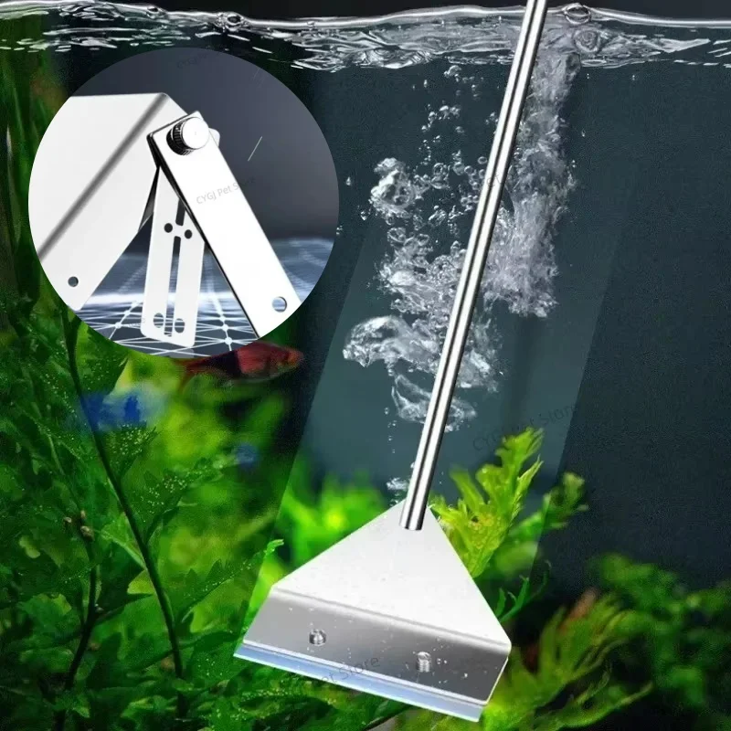 Fish Tank Cleaning Tool Flat S - огляд і ціна Algae Scraper Blade