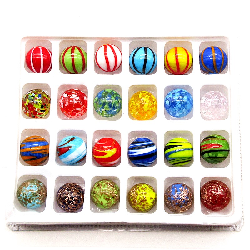 Glass Marbles Balls 16mm Color - огляд і ціна Aquarium Fish Game