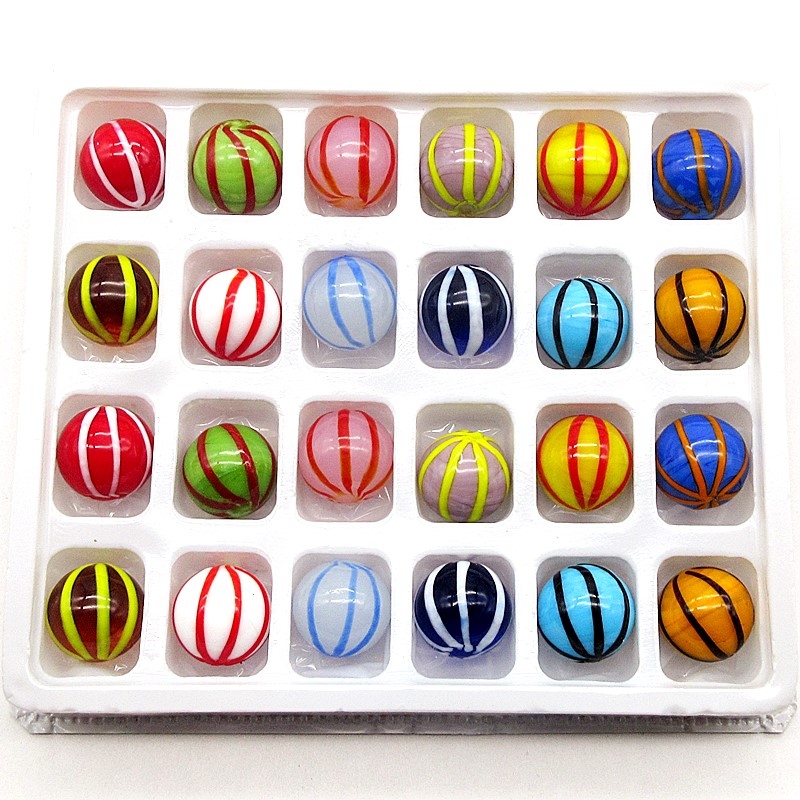 Glass Marbles Balls 16mm Color - огляд і ціна Aquarium Fish Game