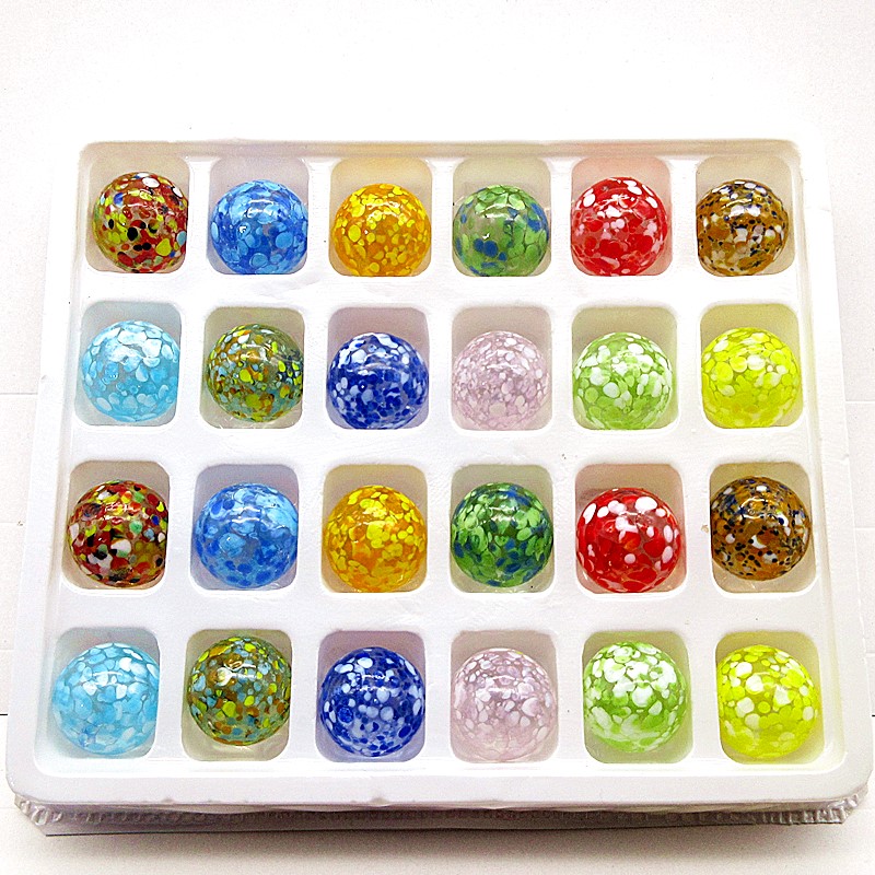 Glass Marbles Balls 16mm Color - огляд і ціна Aquarium Fish Game