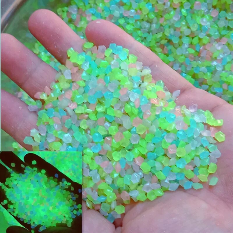 1000pcs 3-5mm Luminous Sand Gl - огляд і ціна Aquarium Fish Farm