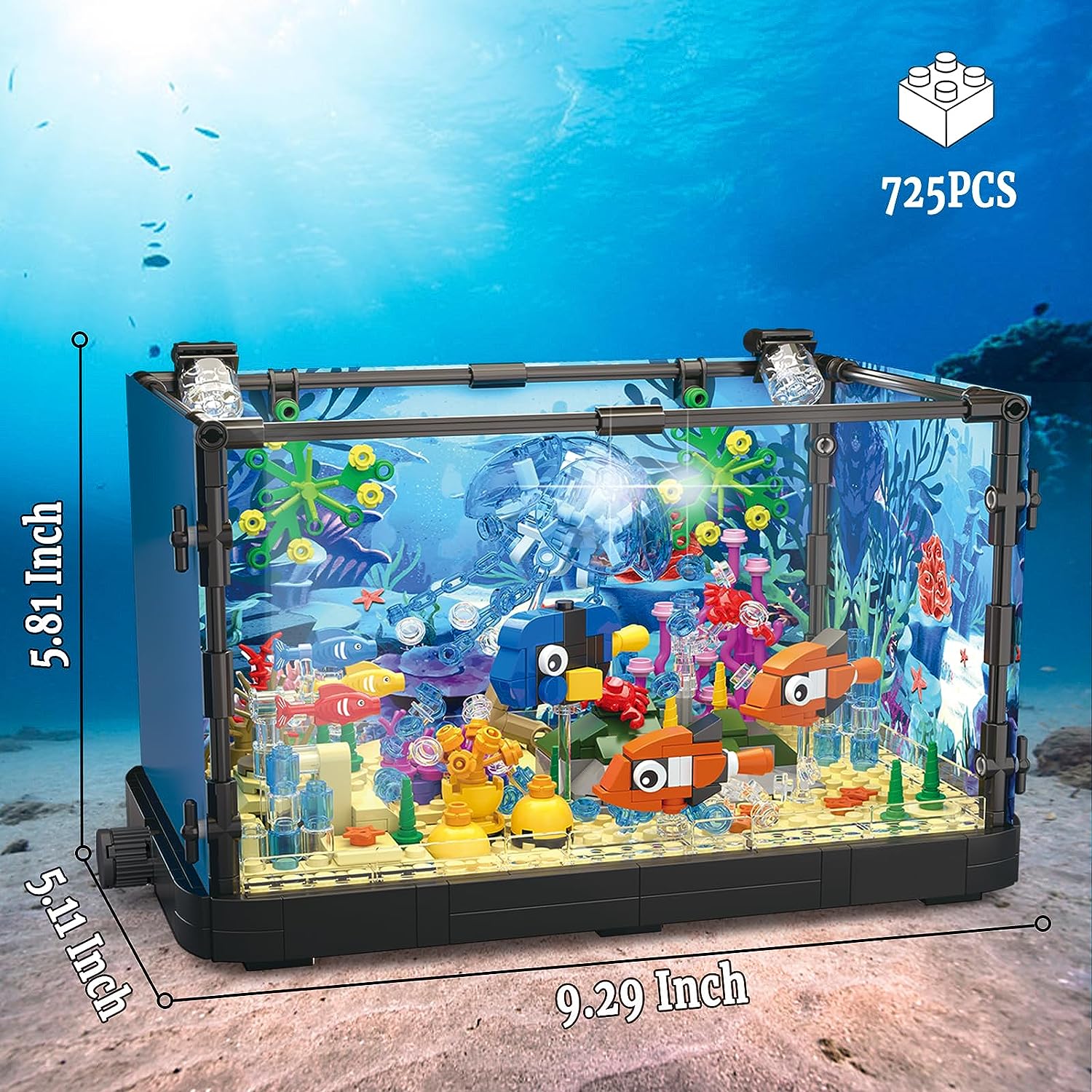MOC Ocean Fish Tank Aquarium B - огляд і ціна Aquarium Fish Game