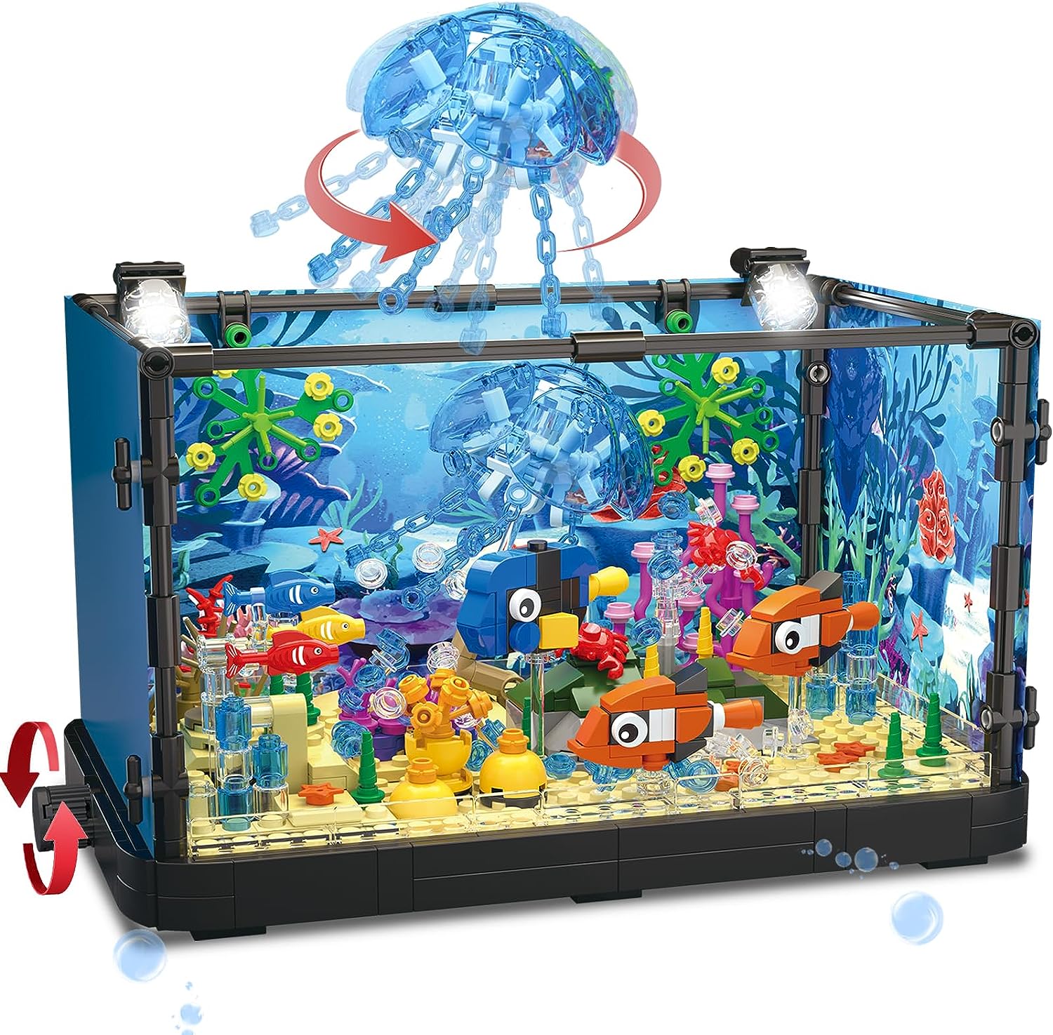 MOC Ocean Fish Tank Aquarium B - огляд і ціна Aquarium Fish Game