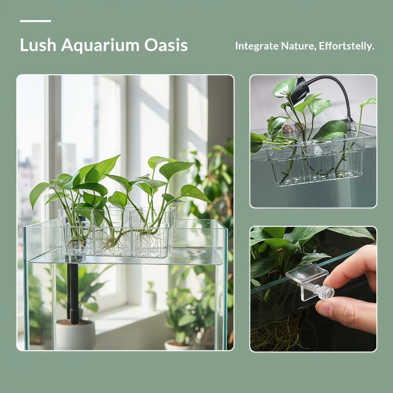 Hydroponic Plant Basket Food G - огляд і ціна Aquarium Fish In