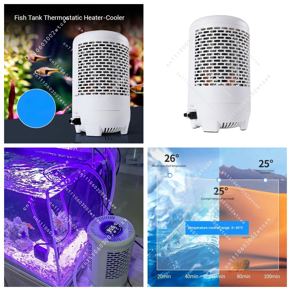 Fish Tank Cooler with Temperat - огляд і ціна Aquarium Fish Bowl