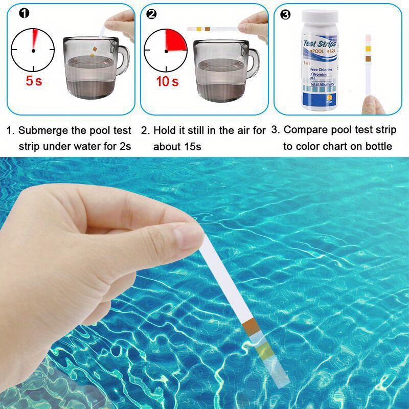 Chlorine PH Test Strips SPA Sw - огляд і ціна Aquarium Fish Bowl