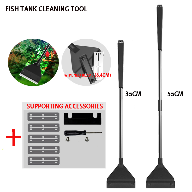Aquarium Cleaner Fish Tank Alg - огляд і ціна Algae Scraper Blade