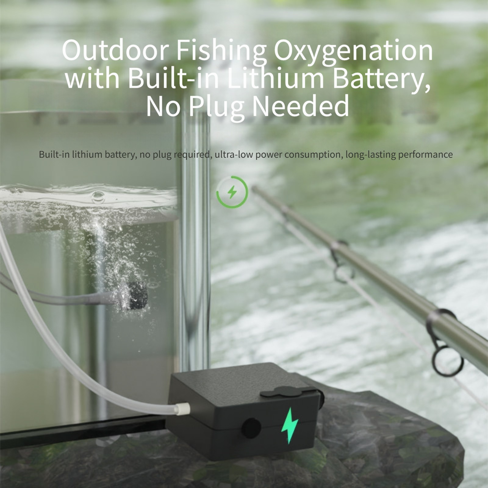 Need To Connect Power Supply F - огляд і ціна Aquarium Fish No Need Oxygen