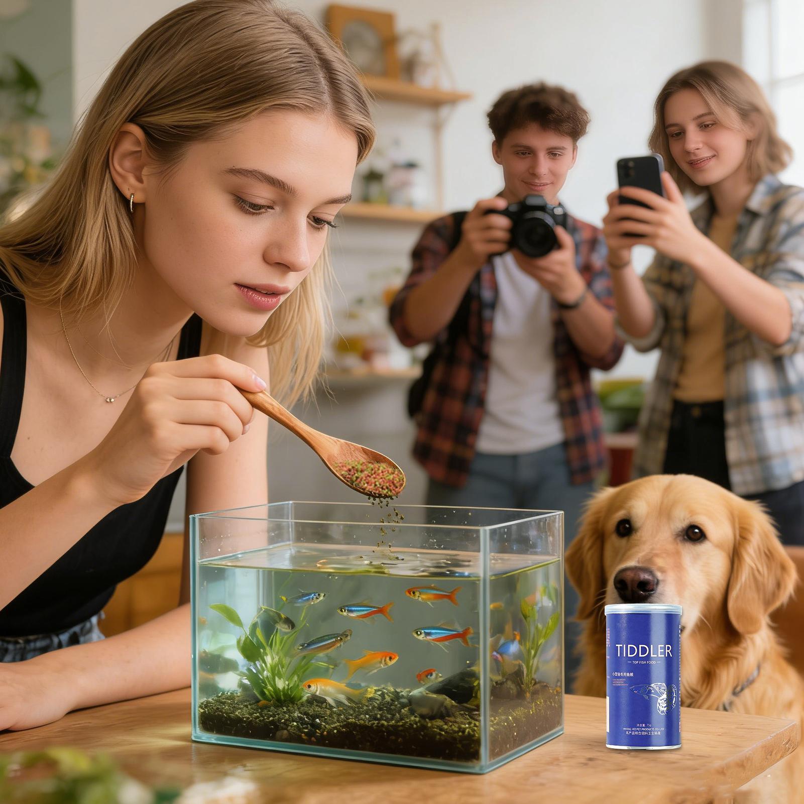 Fish Food Aquarium Feed Small  - огляд і ціна Aquarium Fish Price