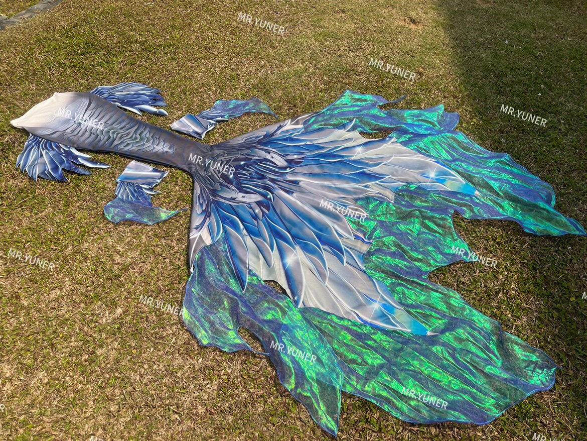 Original Mermaid Big Fish Tail - огляд і ціна Aquarium Fish In