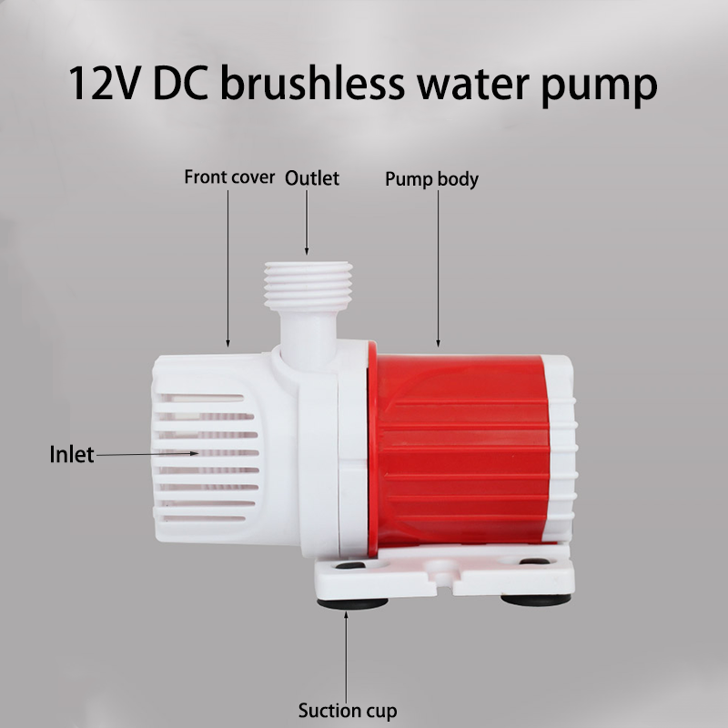 12V DC Brushless Small Submers - огляд і ціна Aquarium Fish Bowl