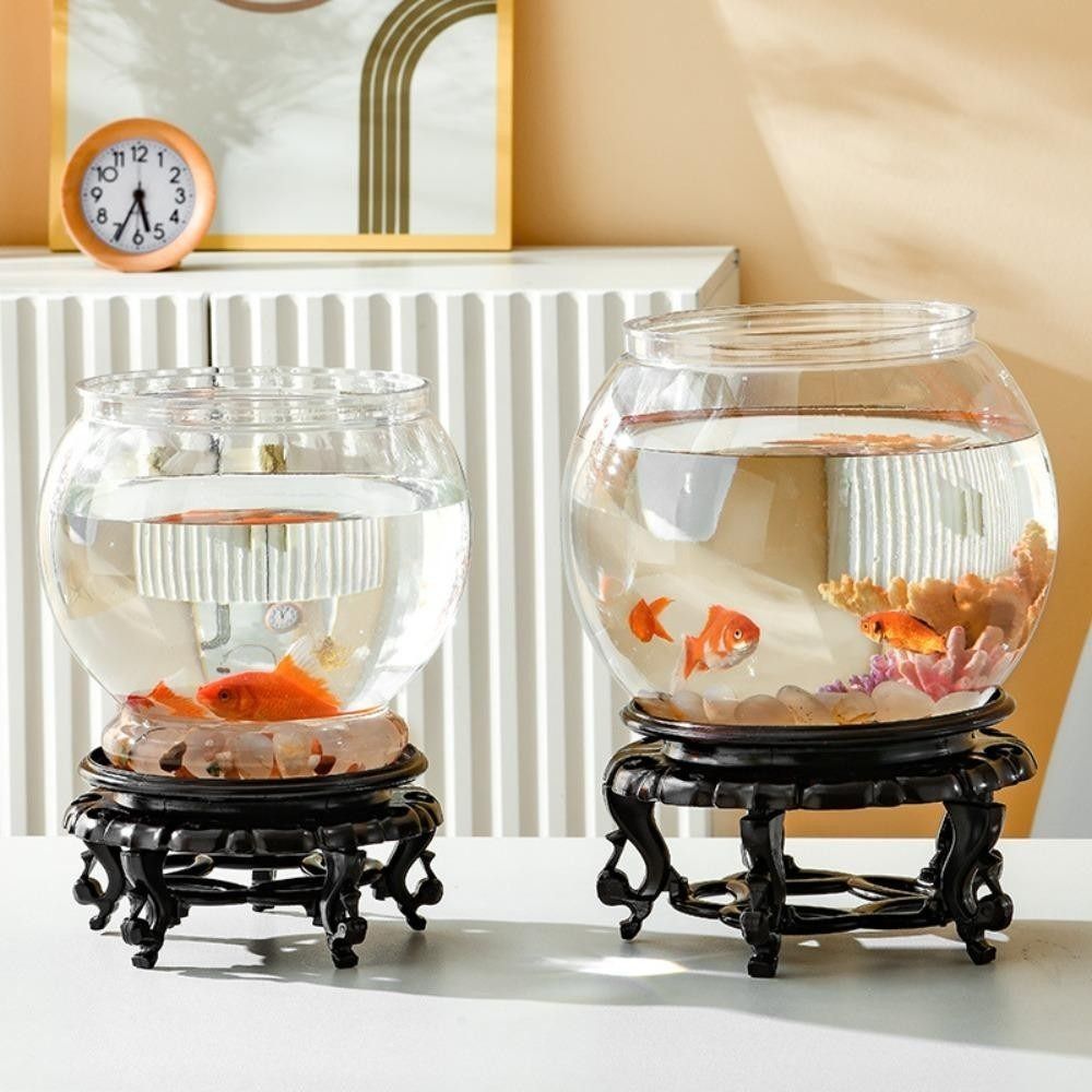 New Transparent Fish Tank Roun - огляд і ціна Aquarium Fish Names