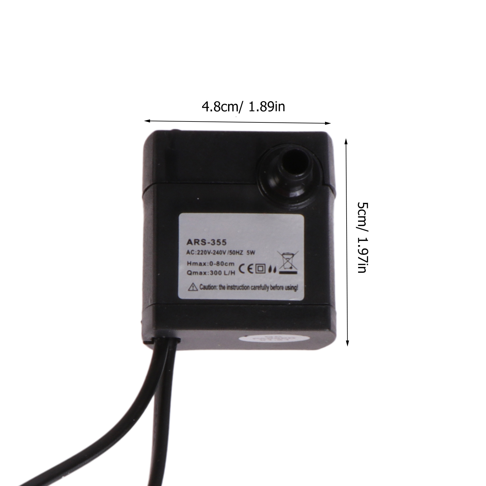 5W Submersible Circulating Wat - огляд і ціна Aquarium Fish Light