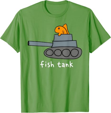 Fish Tank Funny Fish Military  - огляд і ціна Aquarium Fish Jokes