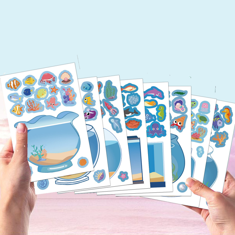 8Pcs Cute Cartoon Dream Fish T - огляд і ціна Aquarium Fish Game