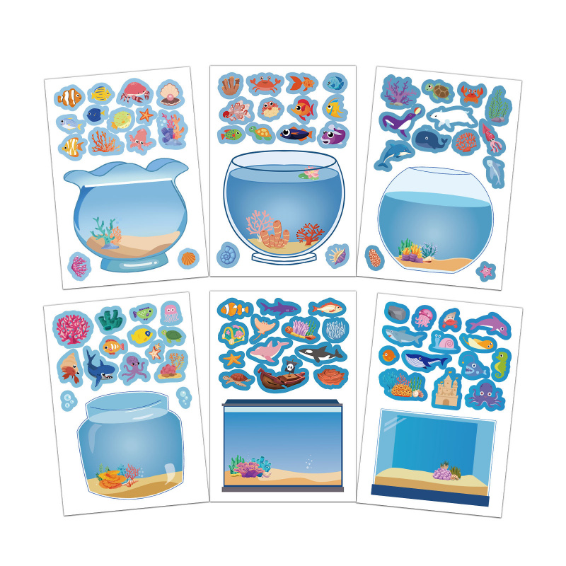 8Pcs Cute Cartoon Dream Fish T - огляд і ціна Aquarium Fish Game